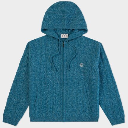 Eric Emanuel Knit Zip Up Hoodie