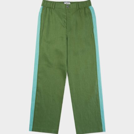 Eric Emanuel Linen Pants Green