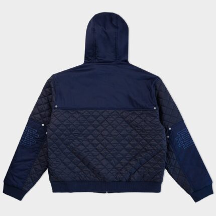 Eric Emanuel Quilted Jacket Navy