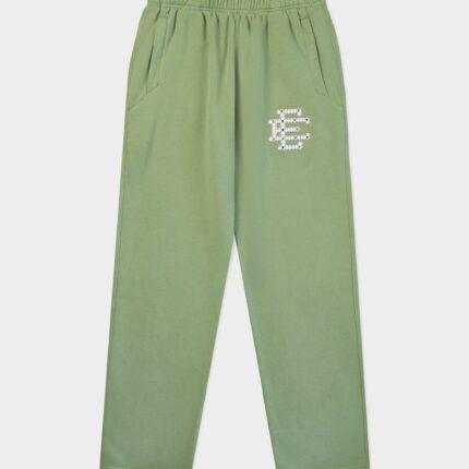 Eric Emanuel Studded Sweatpant Green