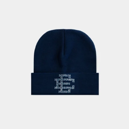 Eric Emanuel swarovski beanie navy